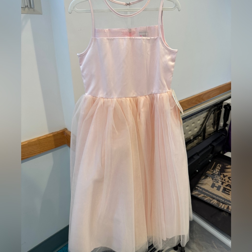 Light pink formal dress
